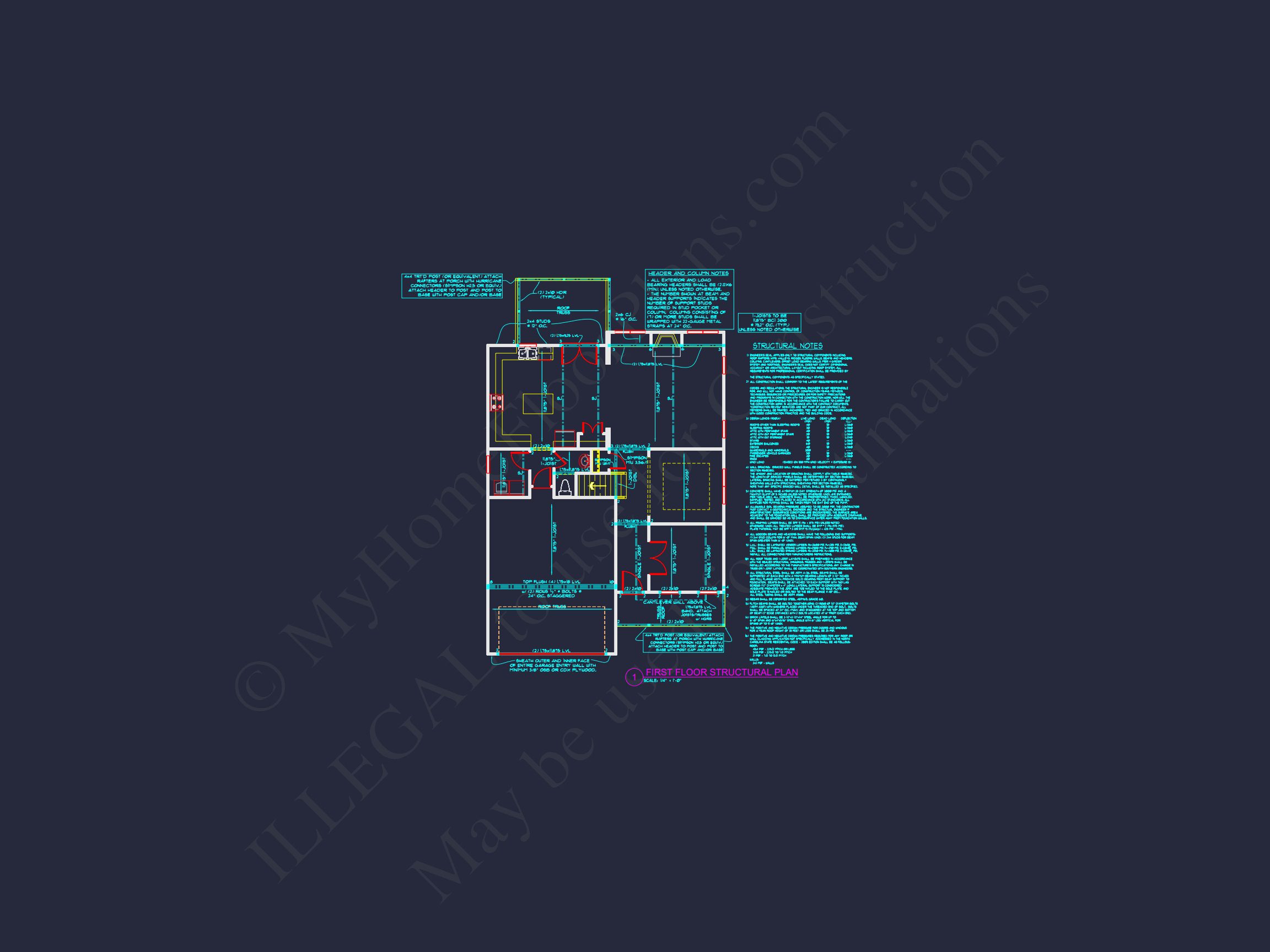 Elegant Craftsman house Plan with Floor Plans & CAD Designs