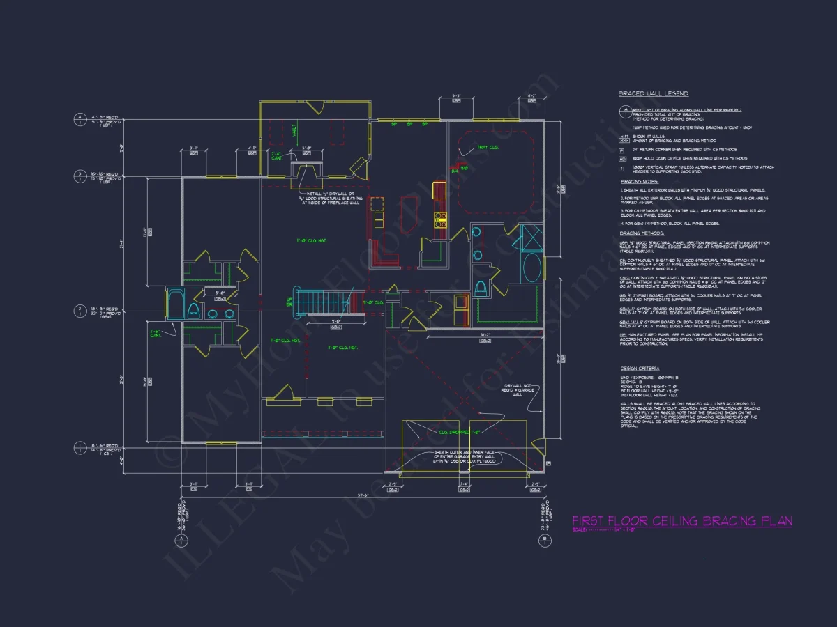 Elegant Craftsman house Plan with Open Floor Plan & CAD Designs