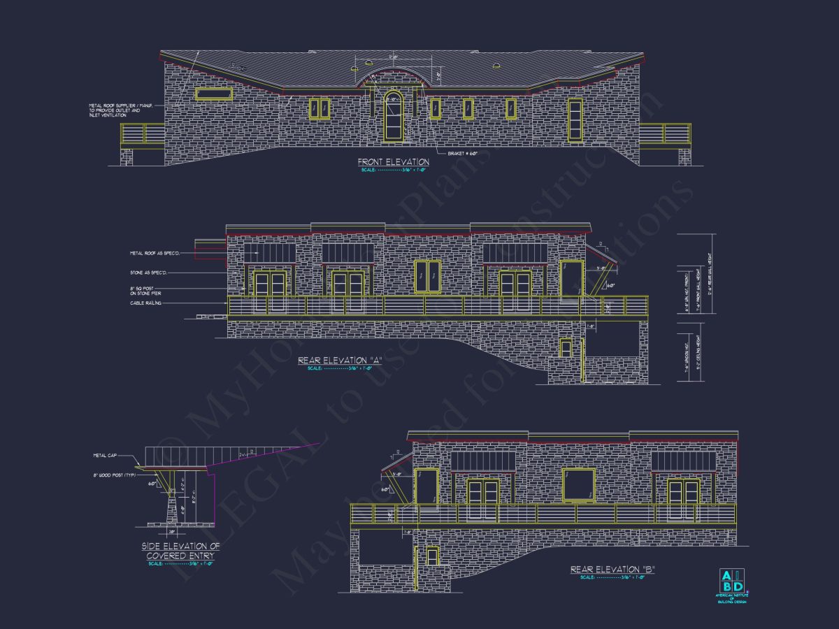 Elegant Craftsman house Plan with Vaulted Ceilings and Open Floor Design
