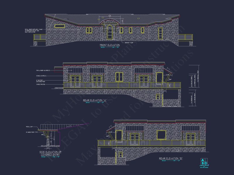 Elegant Craftsman house Plan with Vaulted Ceilings and Open Floor Design