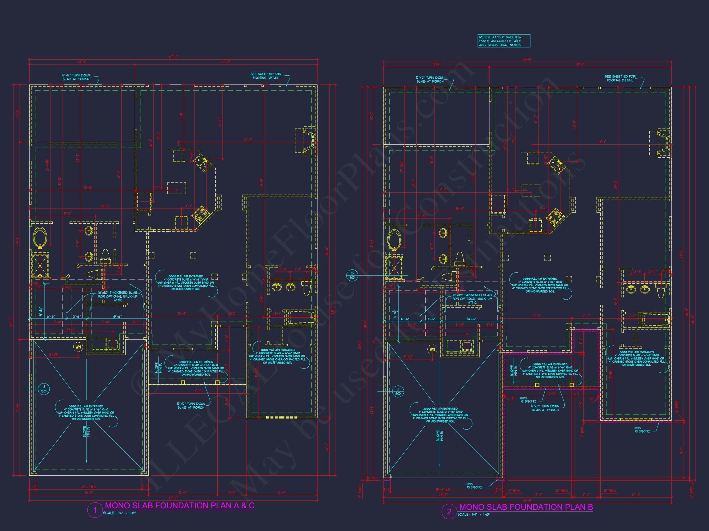 Elegant house Design Blueprint – CAD Floor Plan with Details