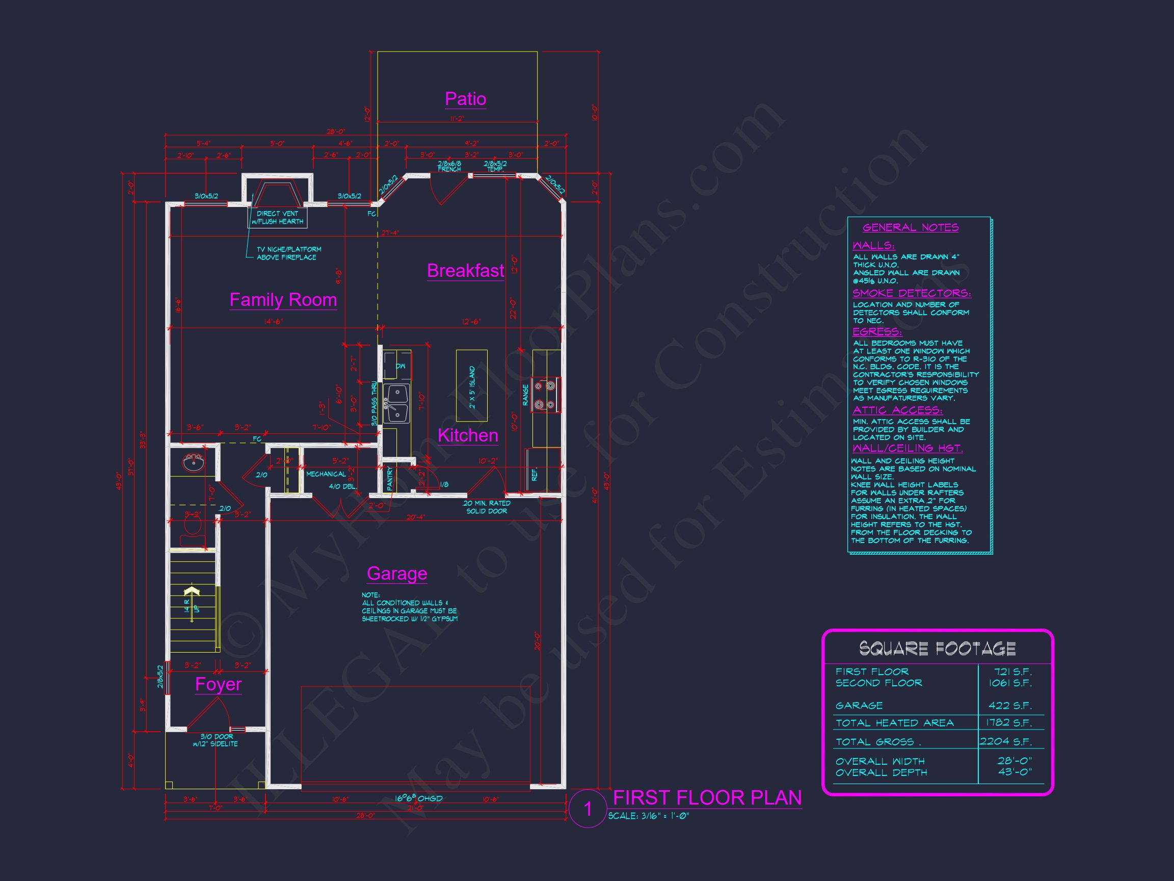 Elegant house Design with CAD Floor Plans & Classic Blueprint