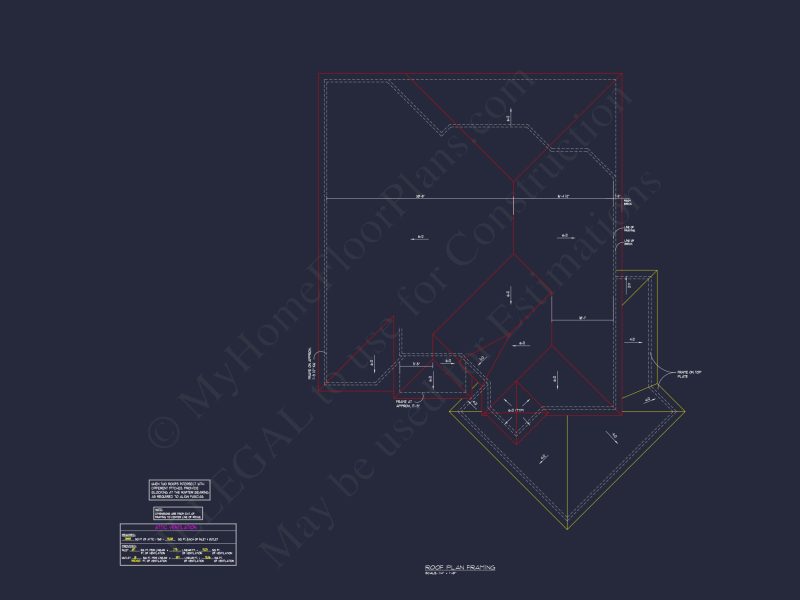 Elegant house Floor Plan with CAD Blueprint & Modern Designs