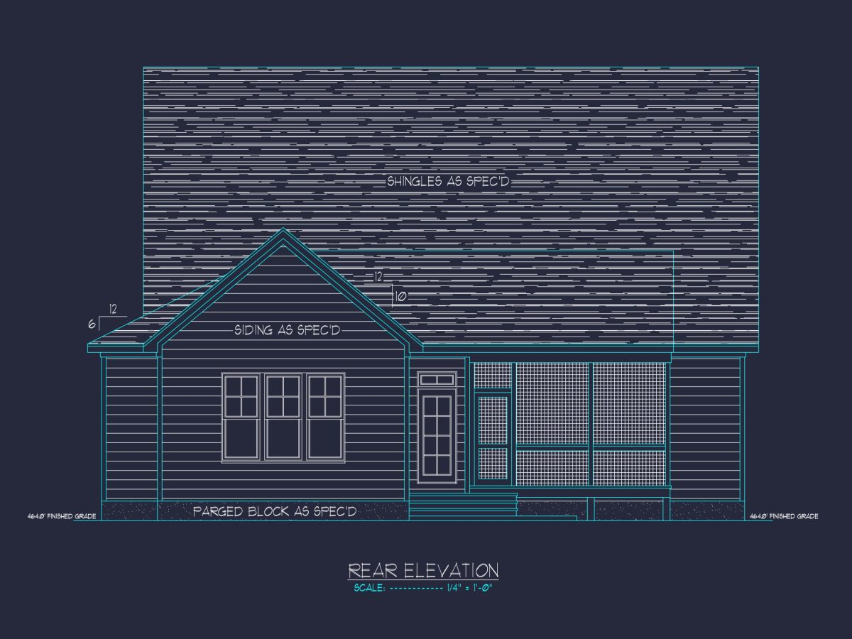 Elegant house Floor Plan with CAD Designs & Blueprint Features