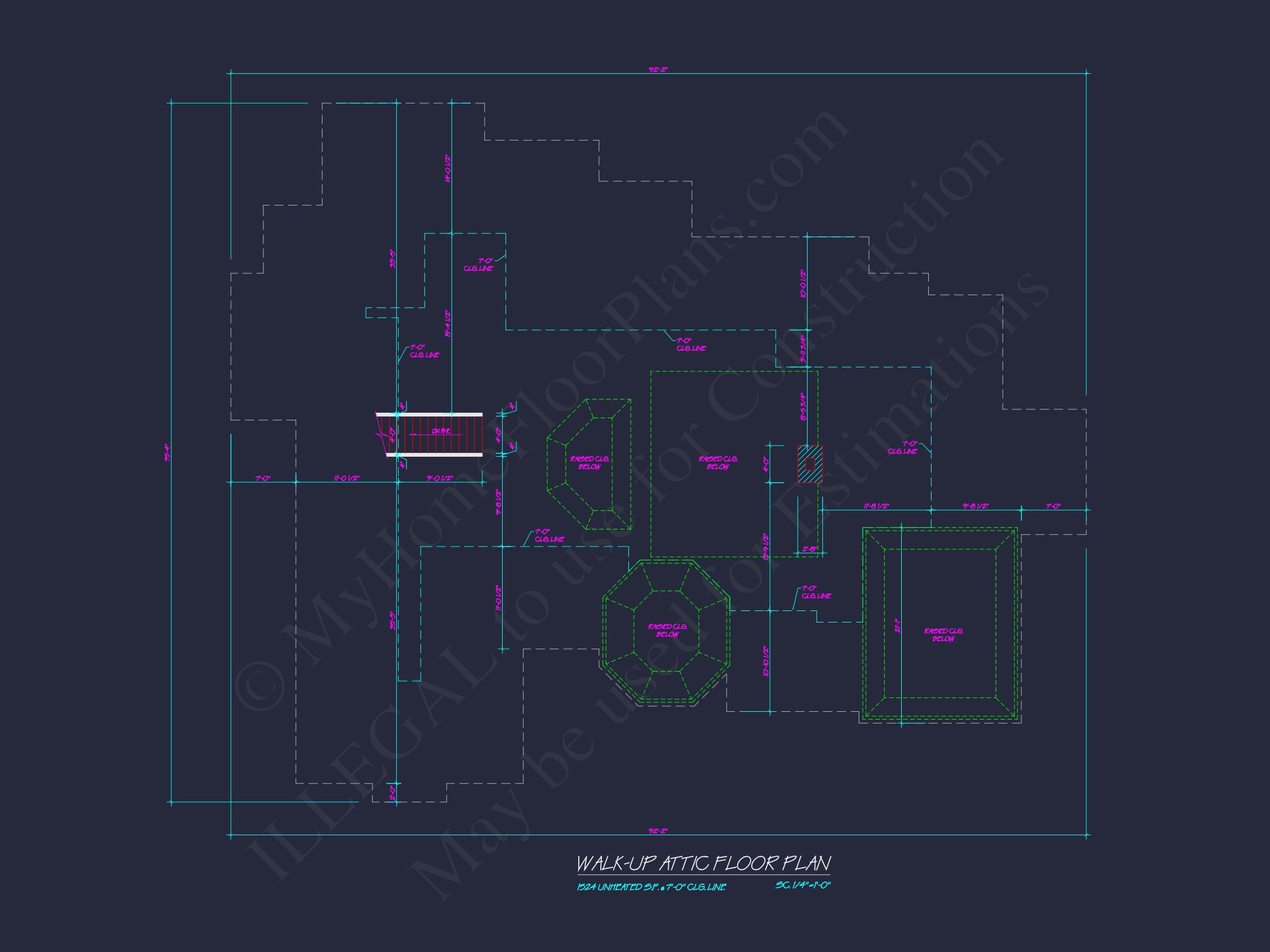 Elegant house Plan: Floor Plan,Blueprint & CAD Designs