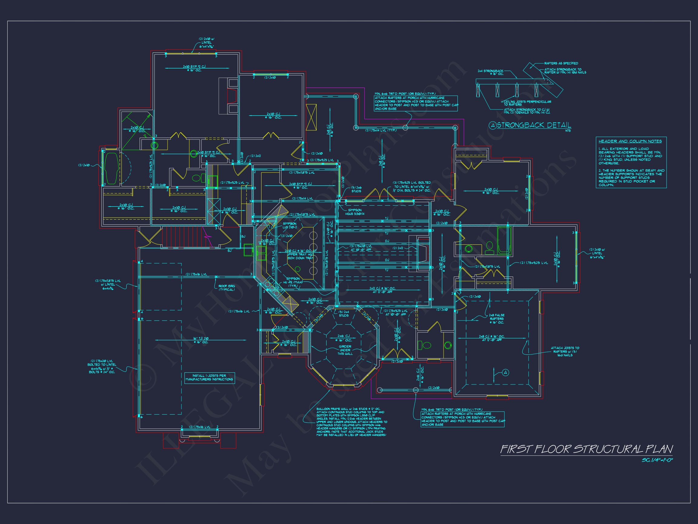 Elegant house Plan: Floor Plan,Blueprint & CAD Designs