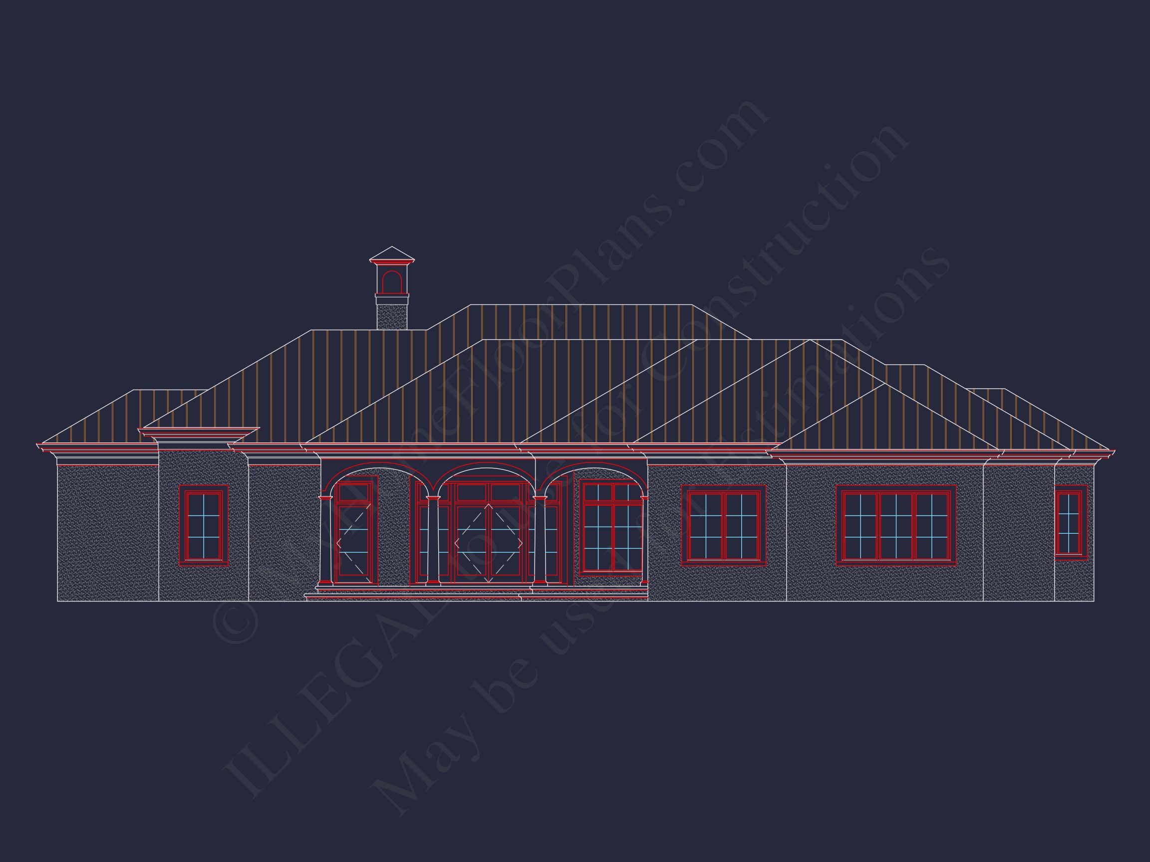 Elegant house Plan: Floor Plan,Blueprint & CAD Designs