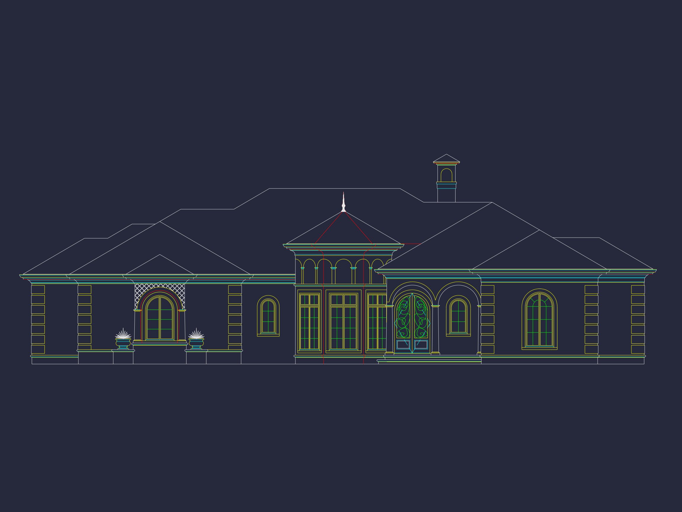 Elegant house Plan: Floor Plan,Blueprint & CAD Designs
