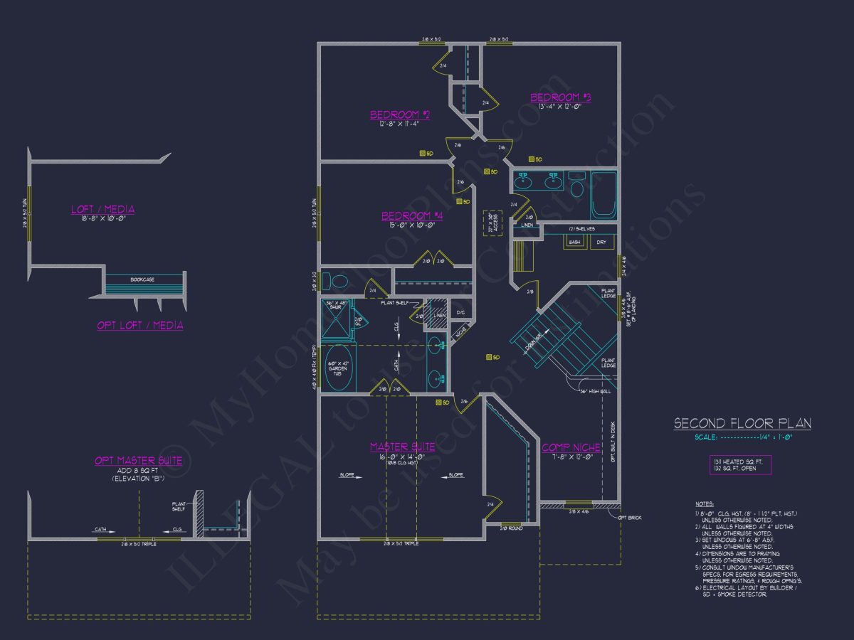 Elegant house Plan with 2 Floors and CAD Blueprint Designs