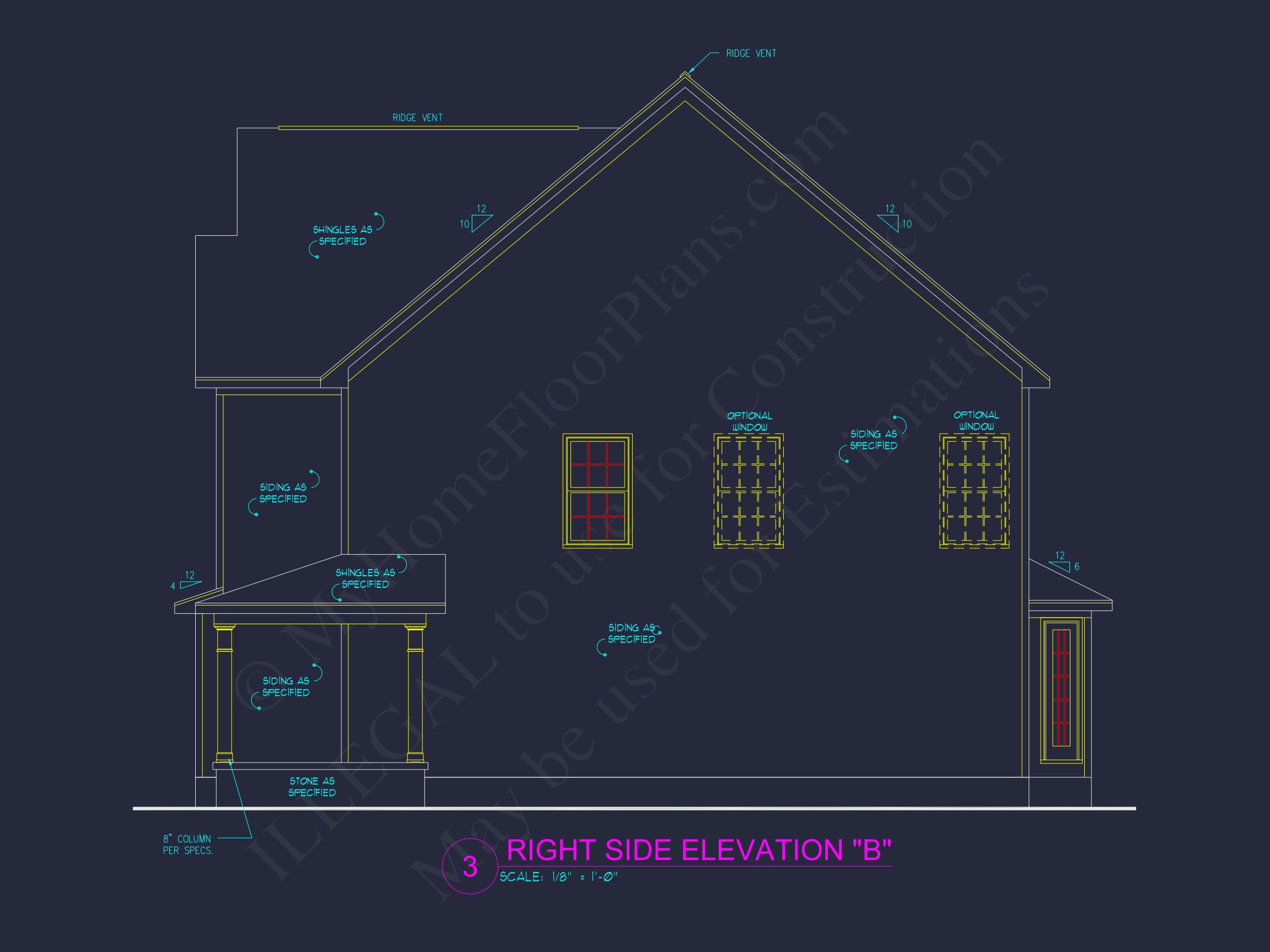 Elegant house Plan with 2 Floors,CAD Designs & Blueprint