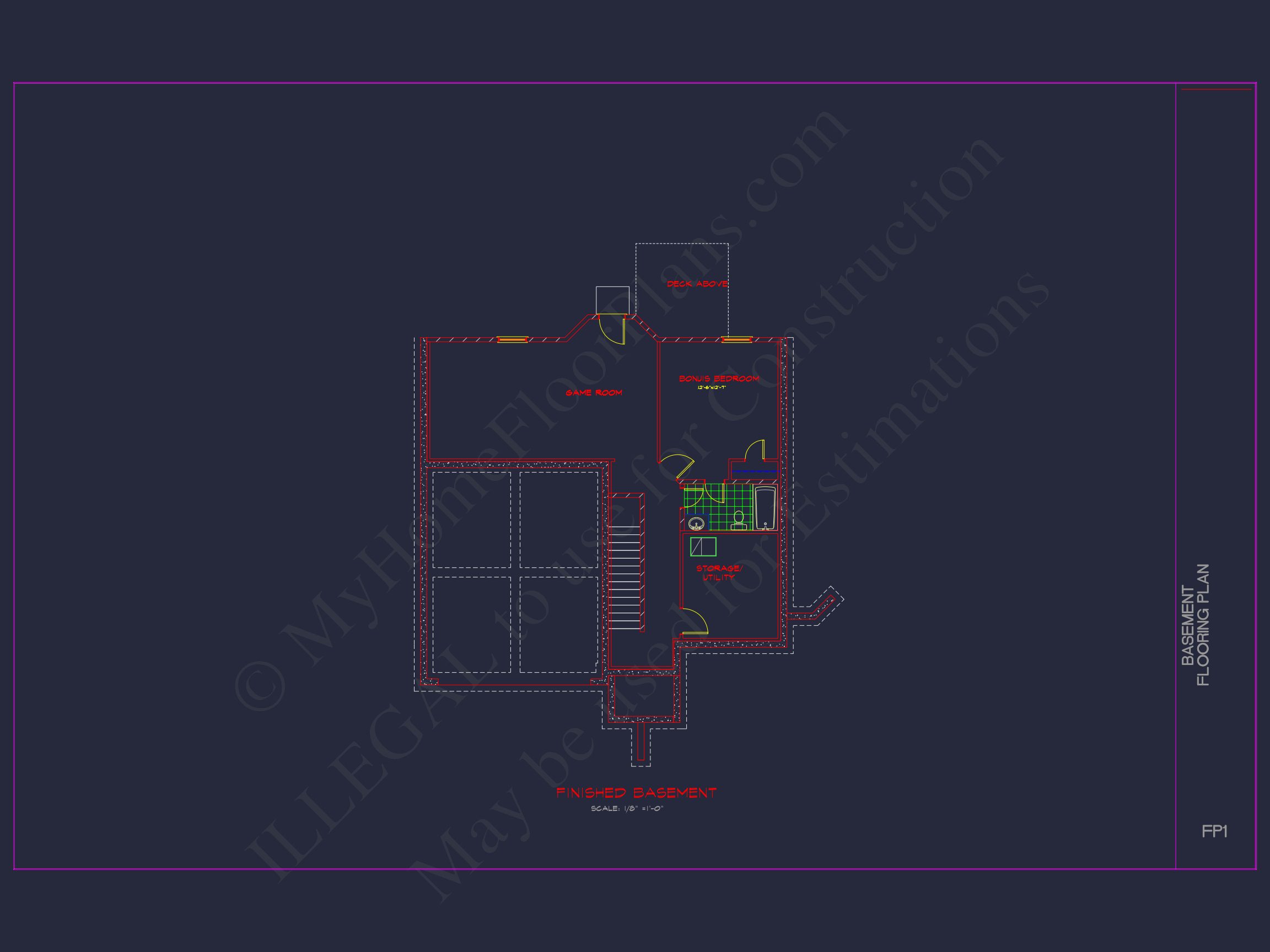 Elegant house Plan with CAD Blueprint and Modern Designs