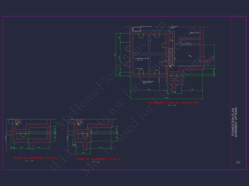 Elegant house Plan with CAD Blueprint and Modern Designs