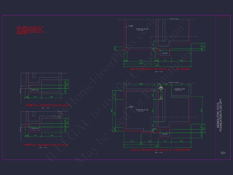 Elegant house Plan with CAD Blueprint and Modern Designs