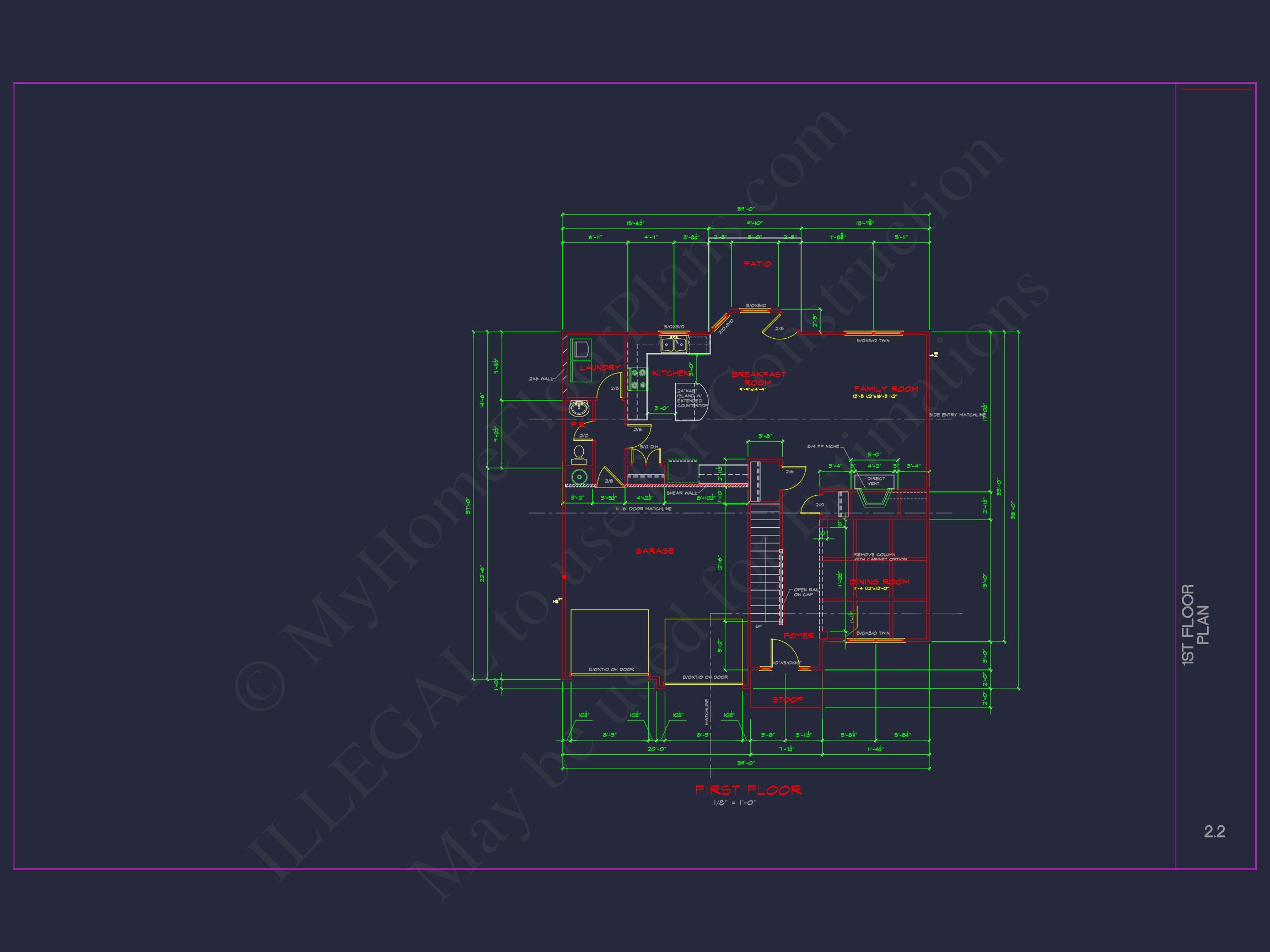 Elegant house Plan with CAD Blueprint and Modern Designs