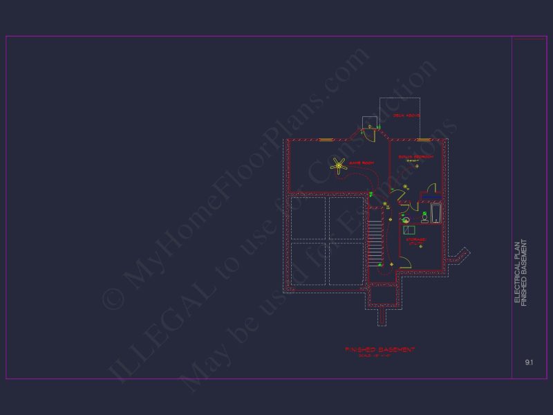 Elegant house Plan with CAD Blueprint and Modern Designs