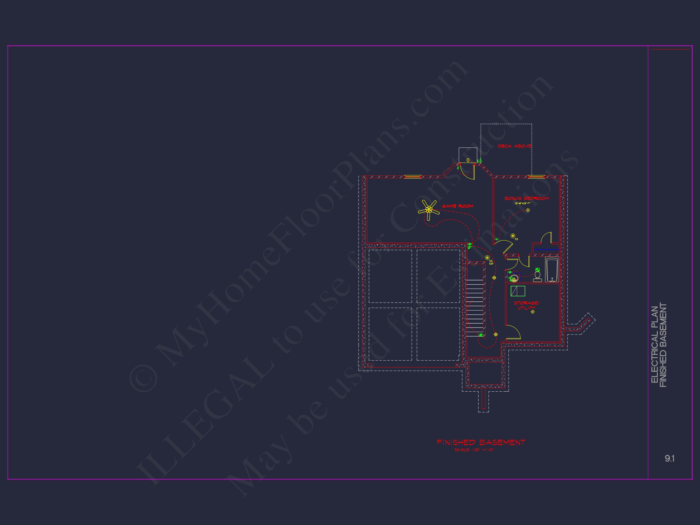 Elegant house Plan with CAD Blueprint and Modern Designs
