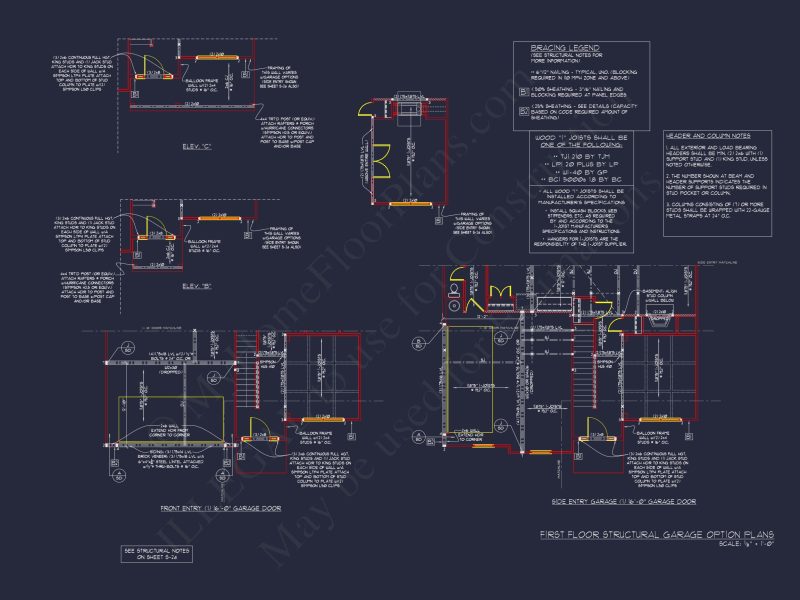 Elegant house Plan with CAD Blueprint and Modern Designs
