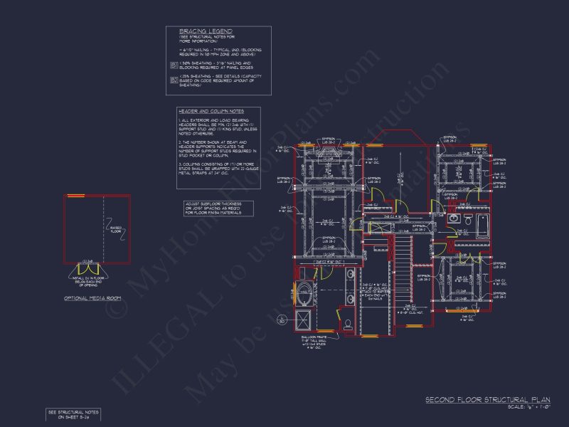 Elegant house Plan with CAD Blueprint and Modern Designs