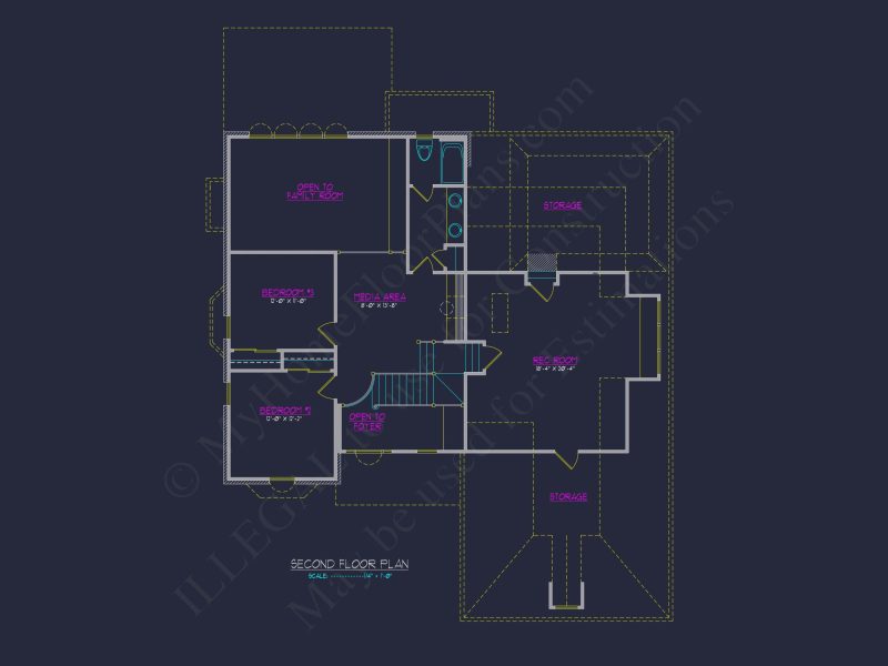 Elegant house Plan with CAD Blueprint & Modern Designs