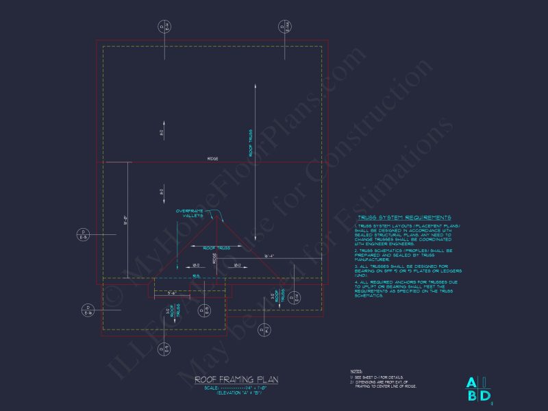 Elegant house Plan with CAD Design: 3 Bed, 2.5 Bath Blueprint
