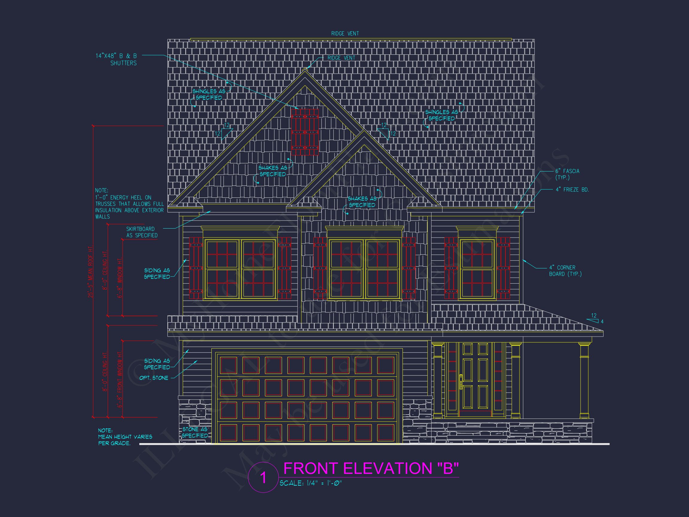 Elegant house Plan with 2 Floors,CAD Designs & Blueprint