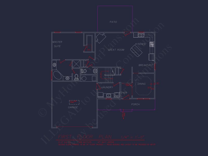 Elegant Two-Story house Plan with 4 Bedrooms & CAD Designs