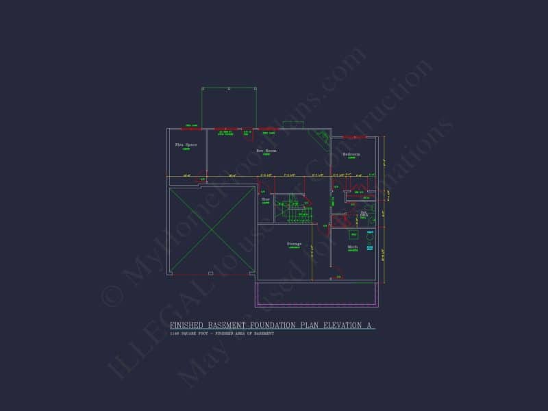 Elegant Two-Story house Plan with CAD Designs and Blueprints