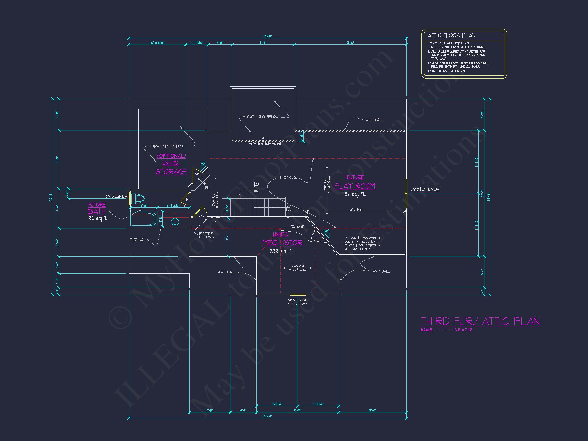 Elevate Living with a 3-Story house Blueprint