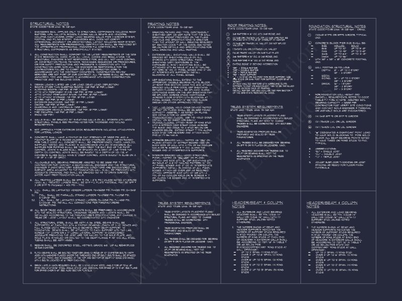 CAD Floor Plan Designs
