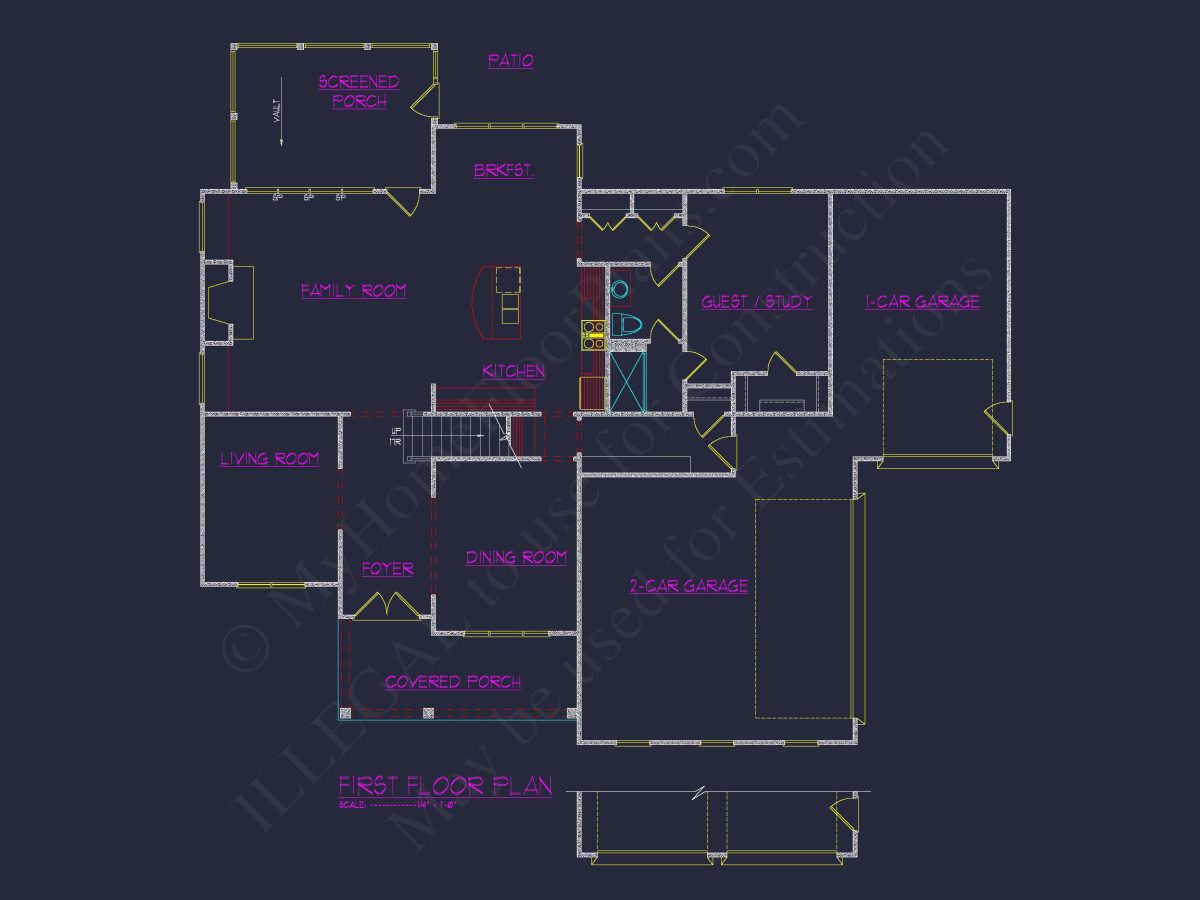 Elevate Living with a 3-Story house Blueprint