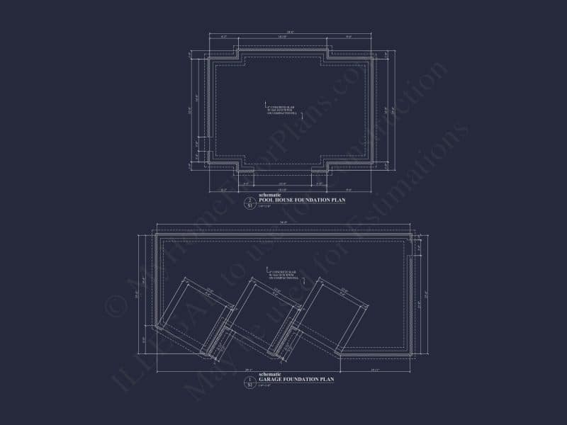 Garage with Living Space – house Plan Blueprint for Designers