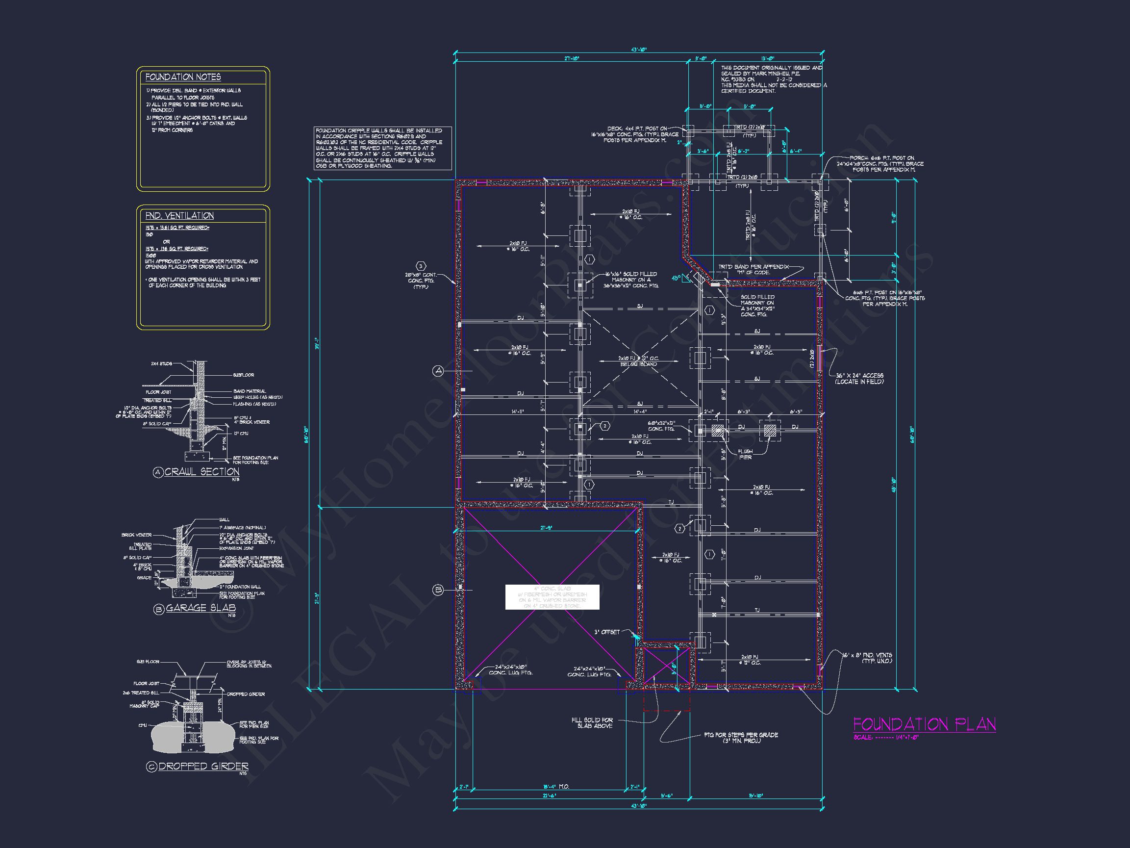 house Design Plan: 4-Bedroom Traditional Blueprint with CAD