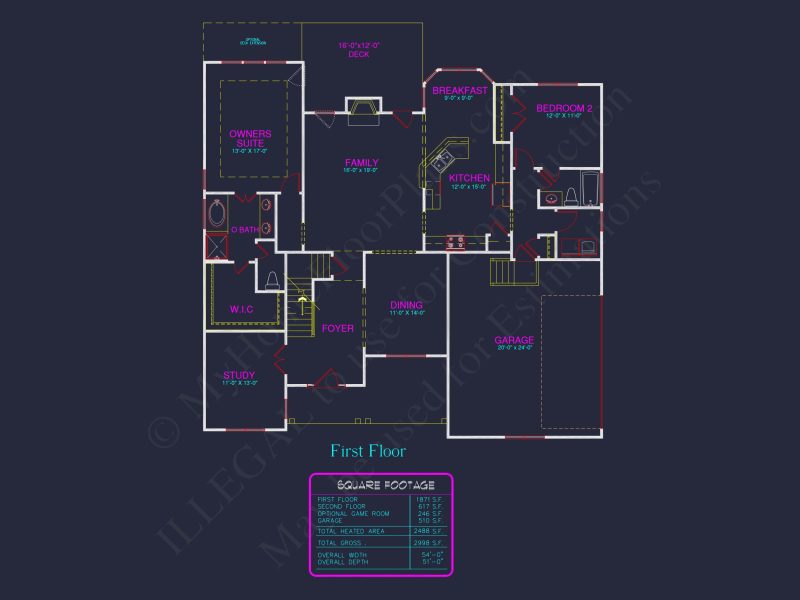 house Floor Plan with CAD and Blueprint for Modern Designs