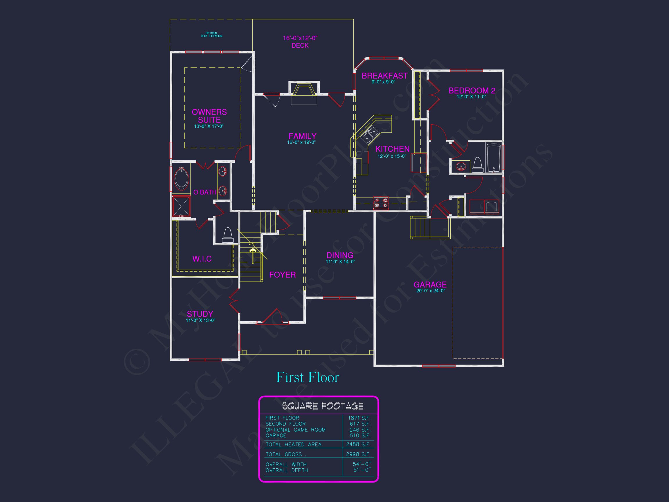house Floor Plan with CAD and Blueprint for Modern Designs