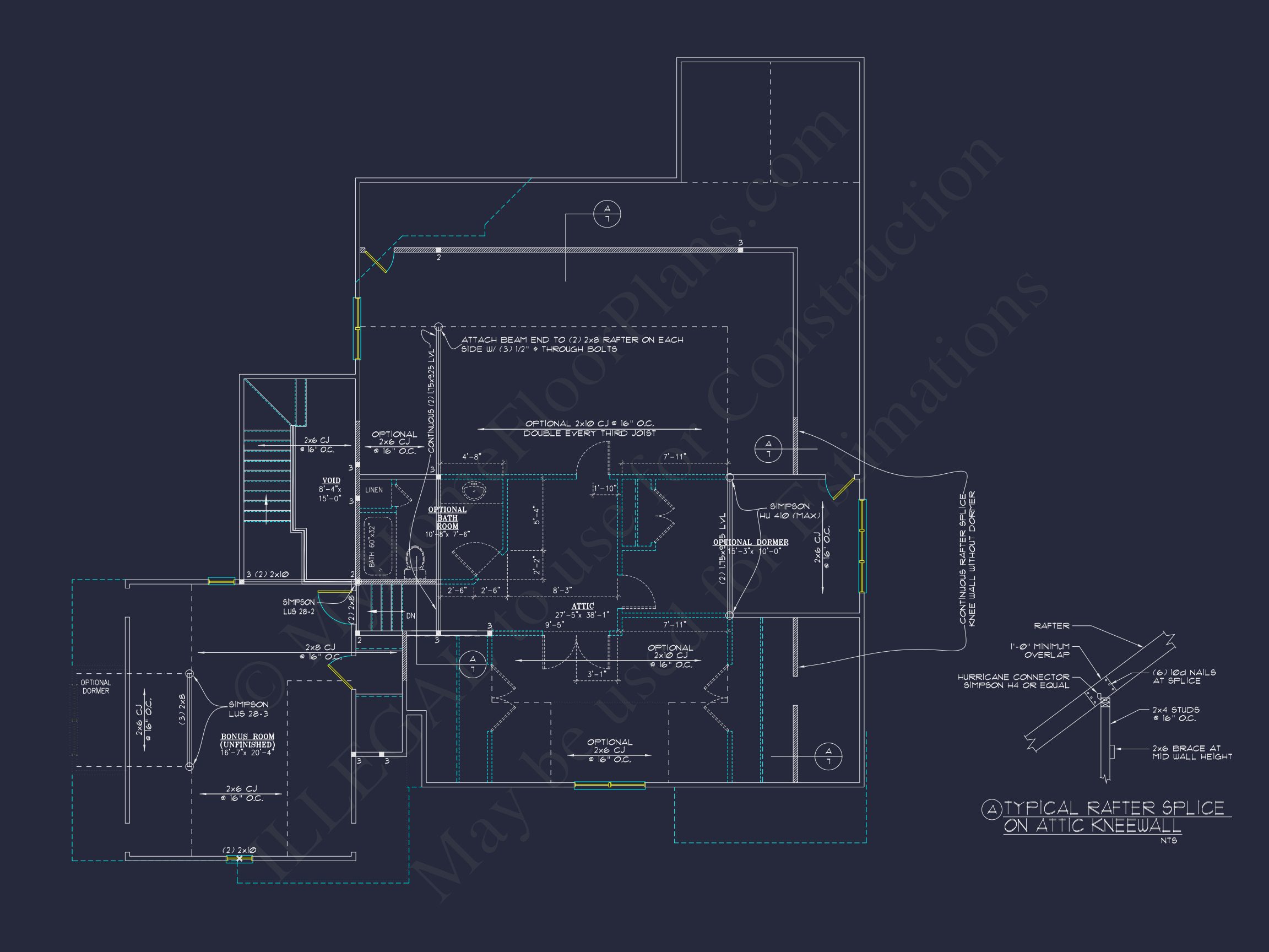 house Plan Blueprints with CAD Architecture Designs