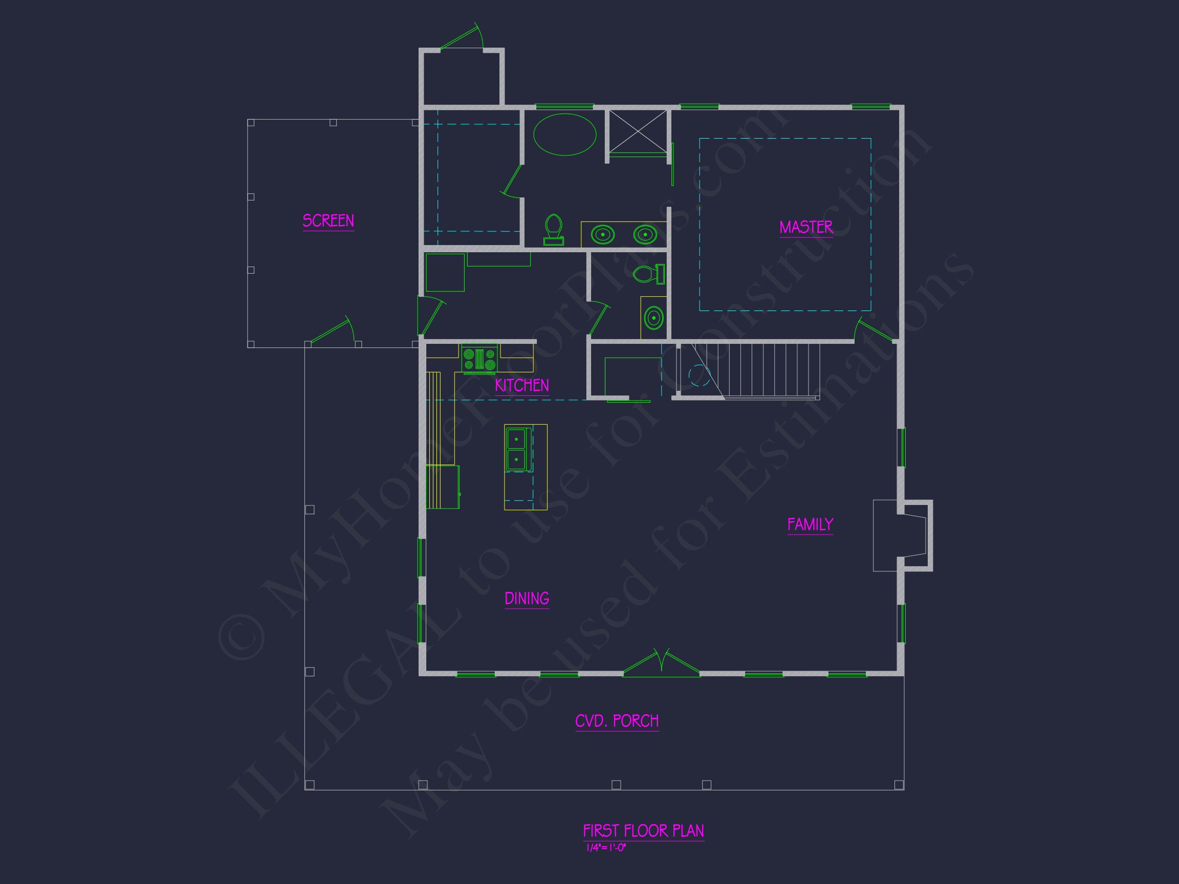 Ideal house plan designs with CAD architecture and blueprints.