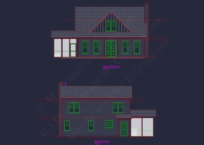 Ideal house plan designs with CAD architecture and blueprints.
