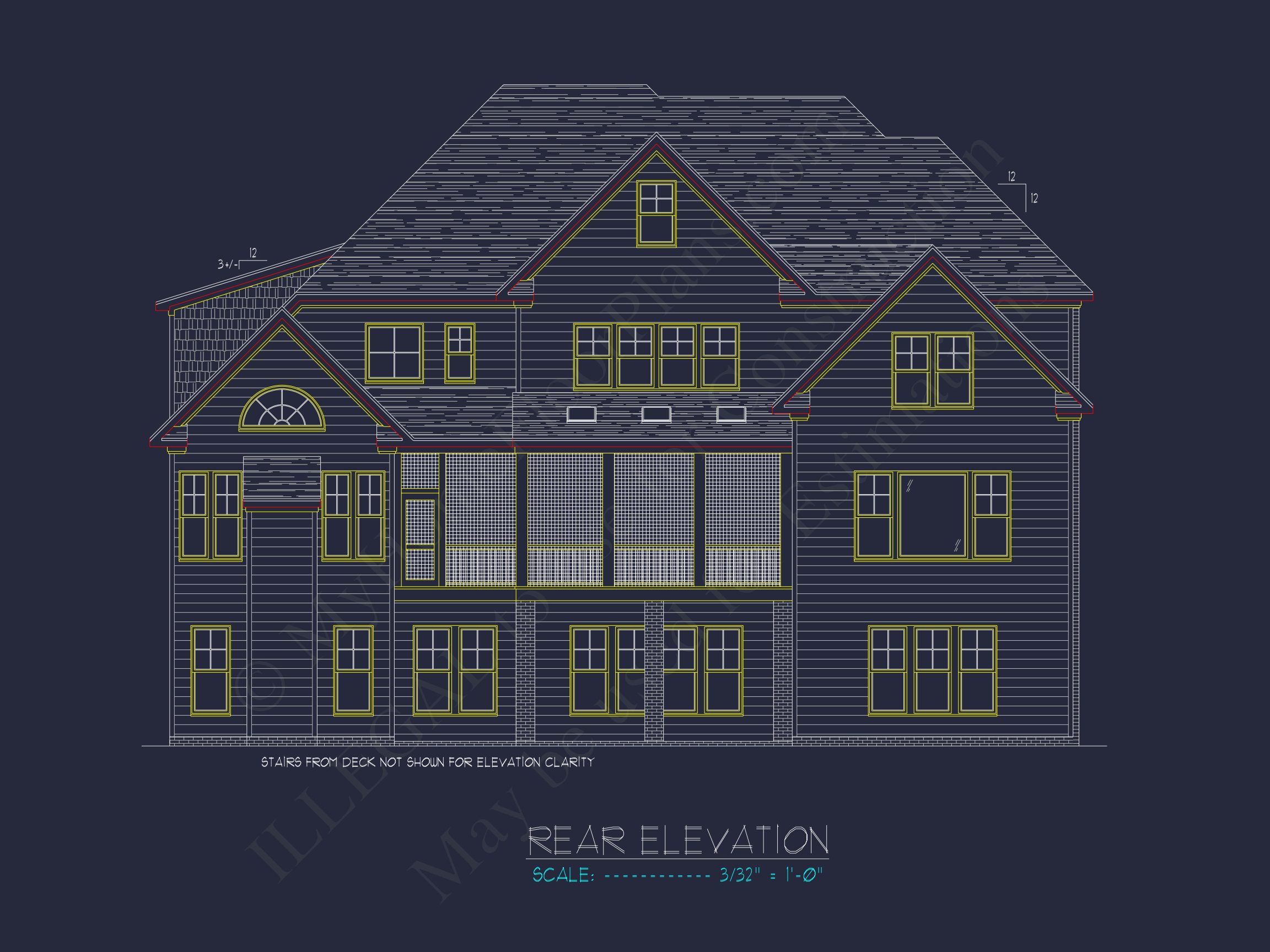 Luxury house Plan with CAD Floor Plans & Architectural Designs