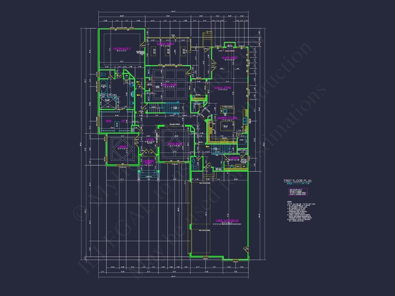 Luxury house Plan with CAD Floor Plans & Architectural Designs