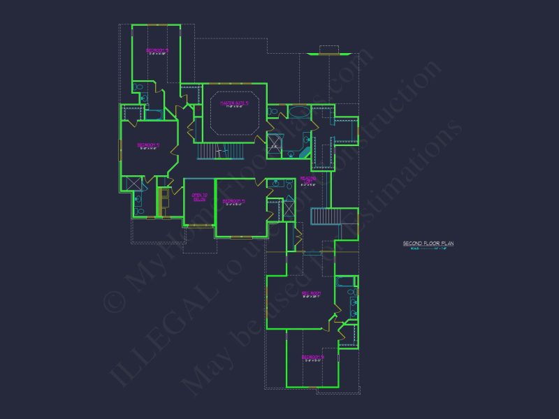 Luxury house Plan with CAD Floor Plans & Architectural Designs