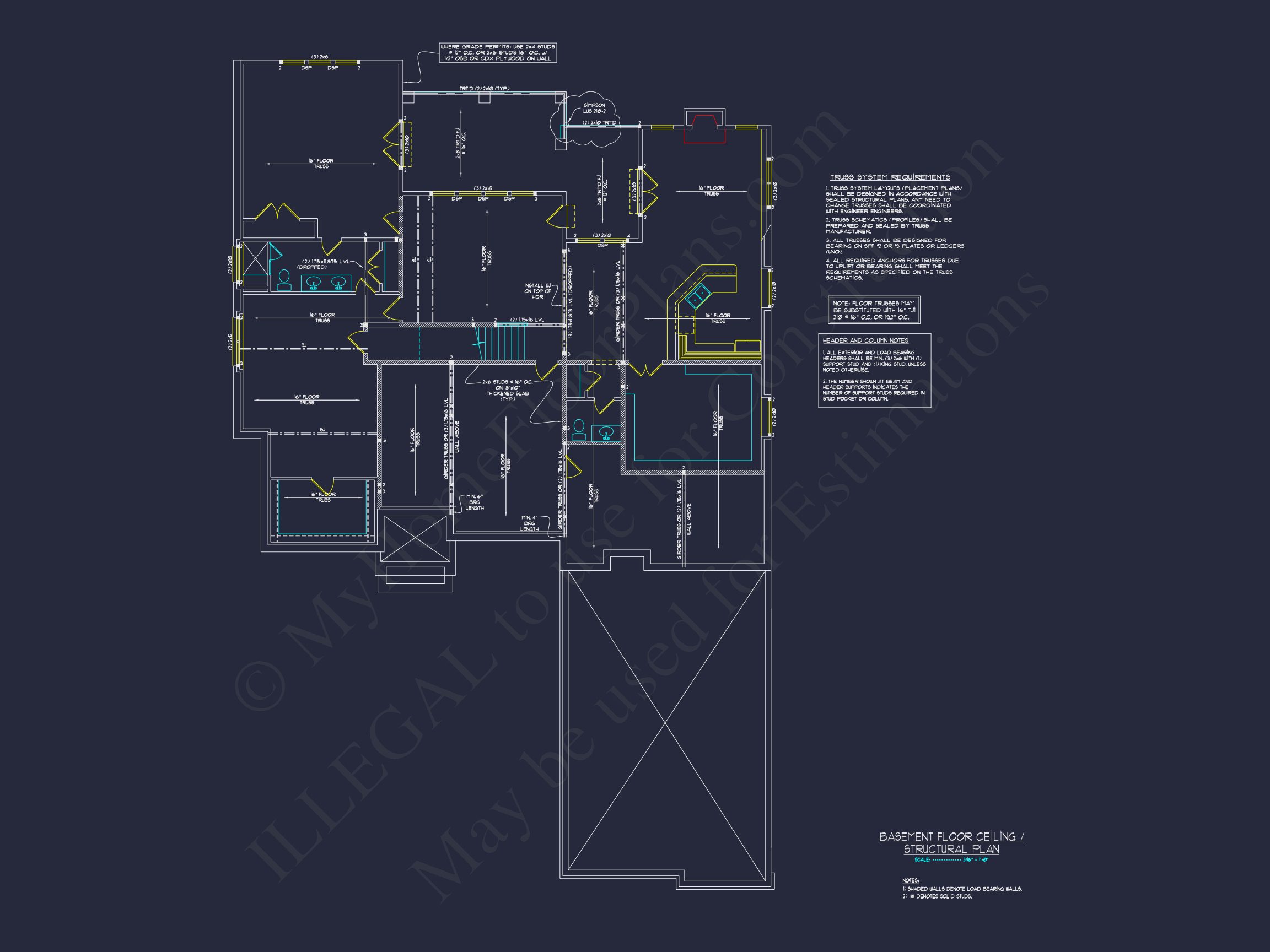 Luxury house Plan with CAD Floor Plans & Architectural Designs