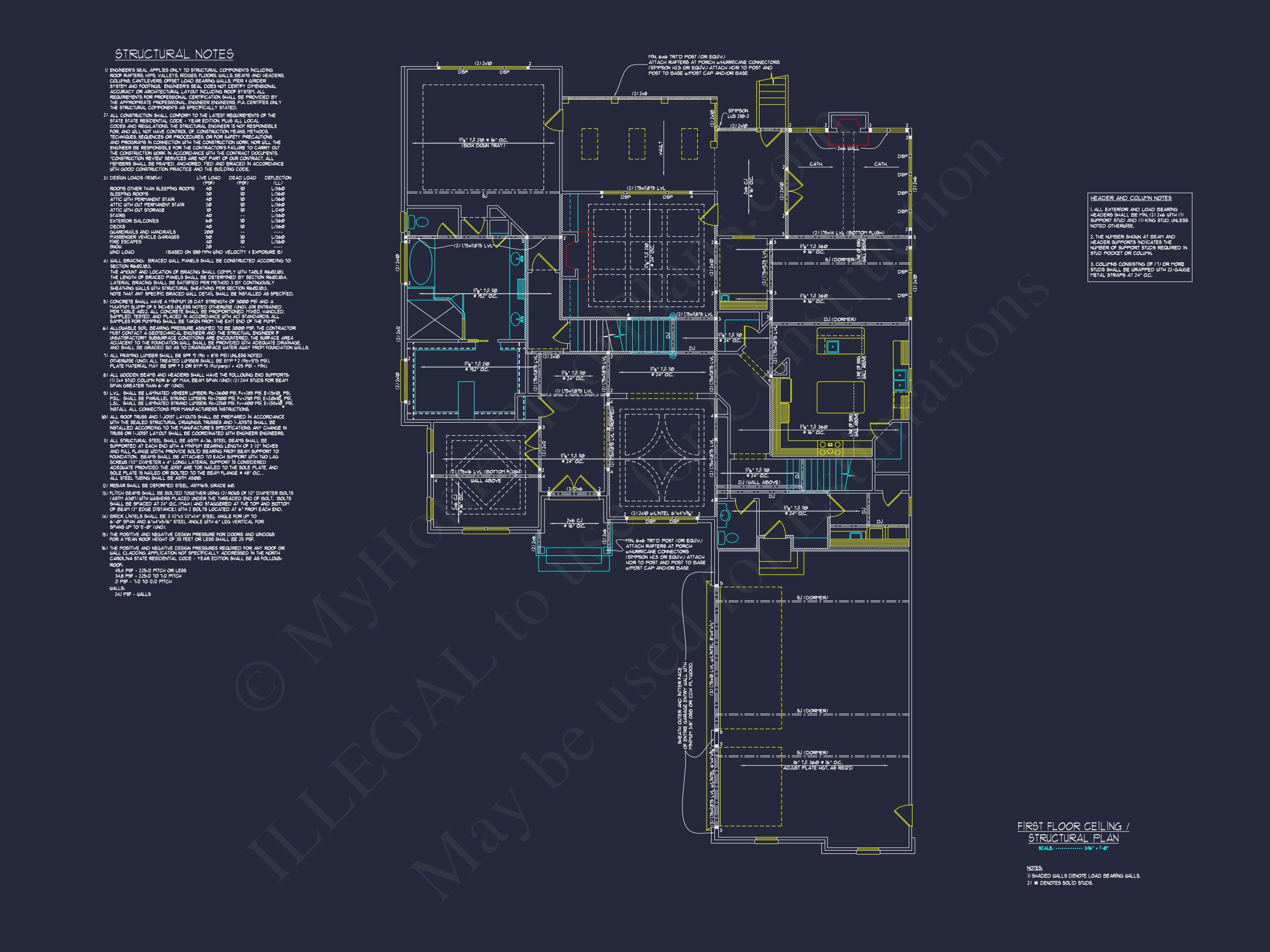 Luxury house Plan with CAD Floor Plans & Architectural Designs