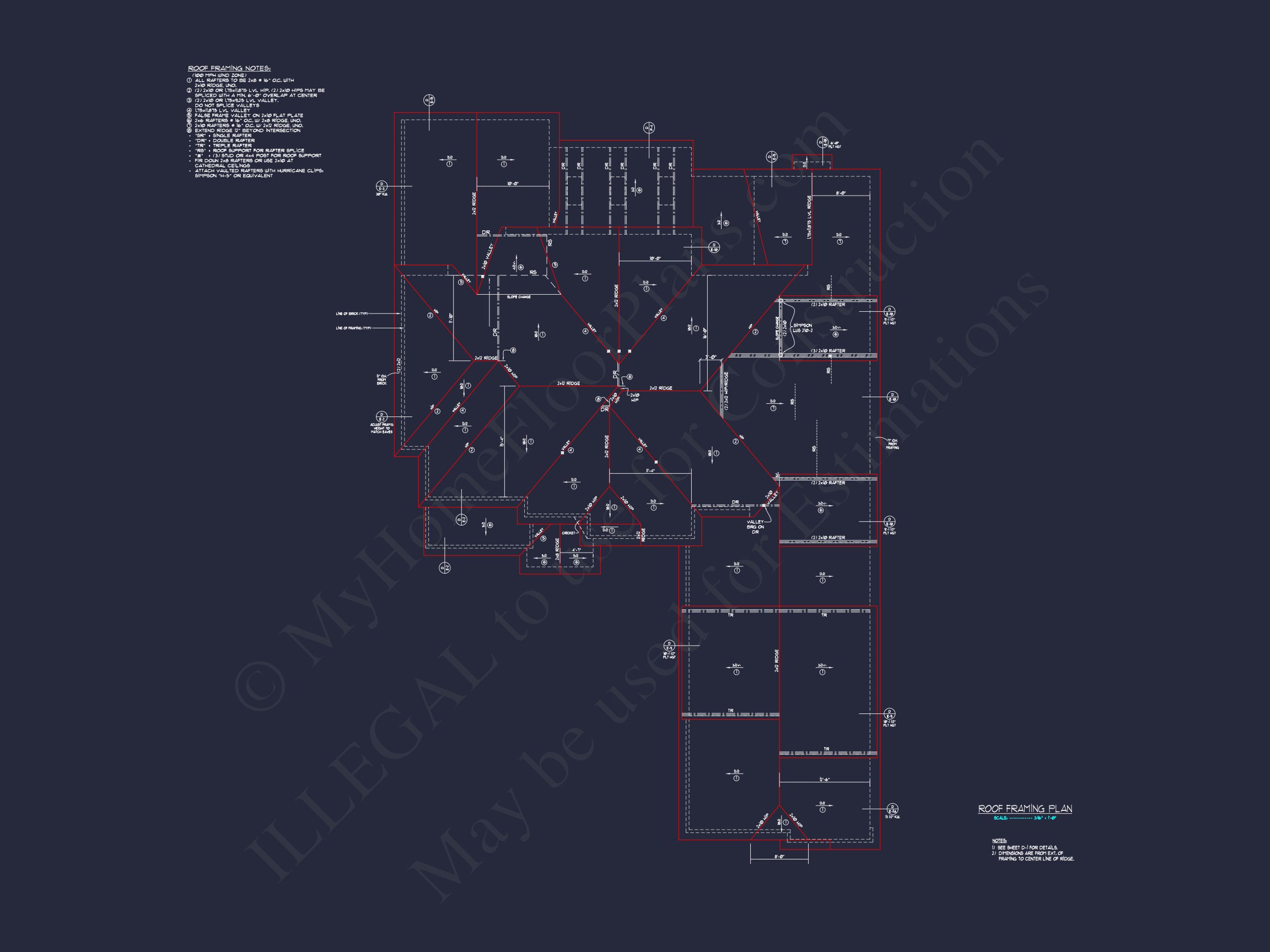Luxury house Plan with CAD Floor Plans & Architectural Designs