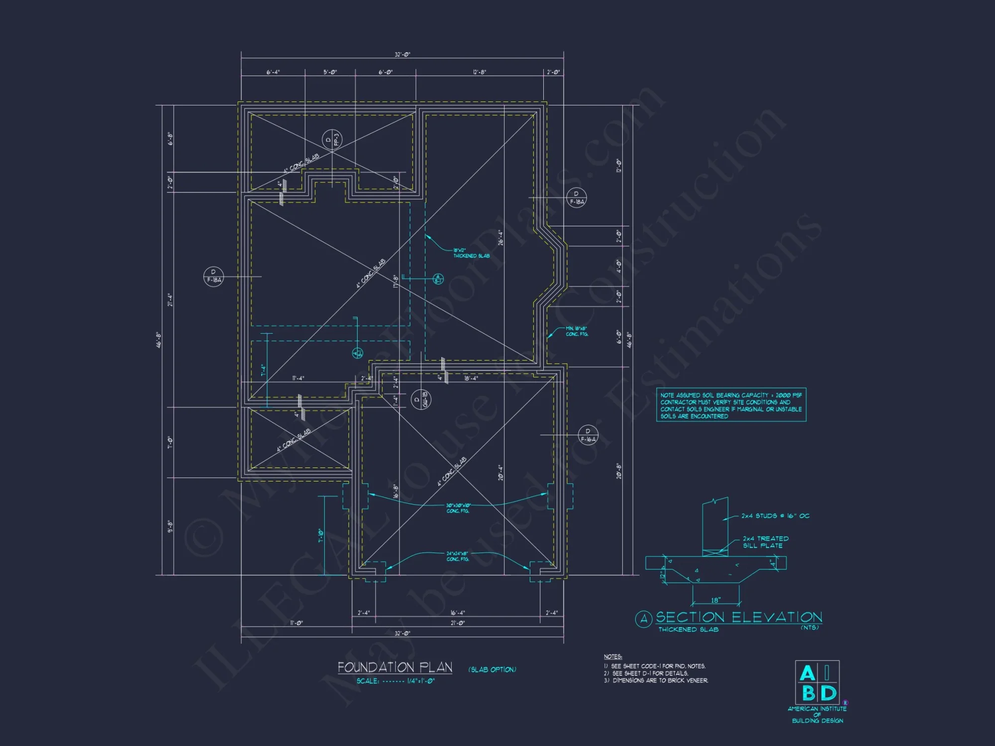 Modern 2-Story house Plan with CAD Designs and Blueprint