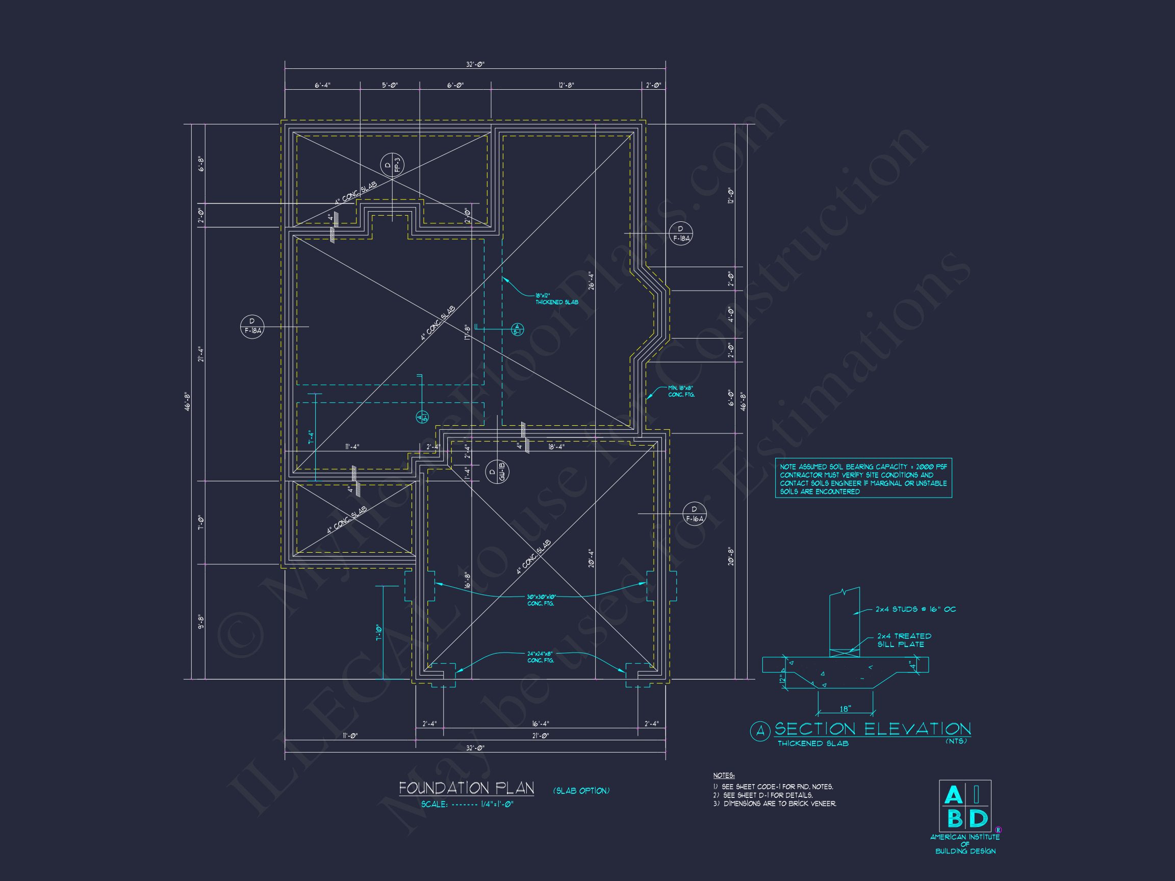 Modern 2-Story house Plan with CAD Designs and Blueprint