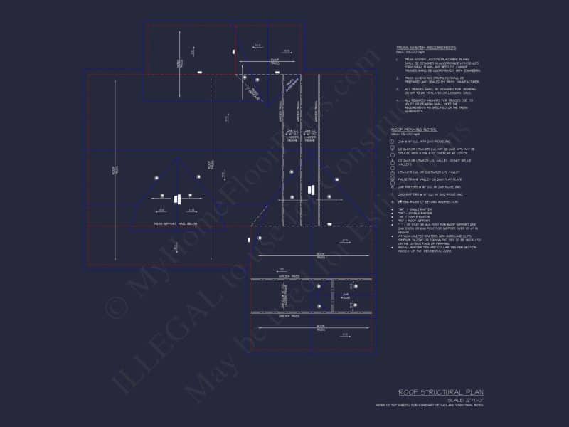 Modern 3-Bedroom house Plan with Spacious Layout and CAD Designs