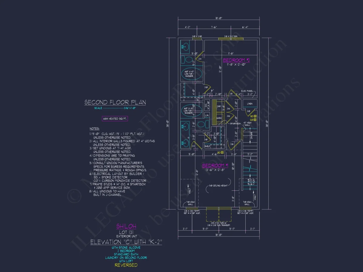 Modern 3-Story Craftsman Townhome Plan with CAD Designs