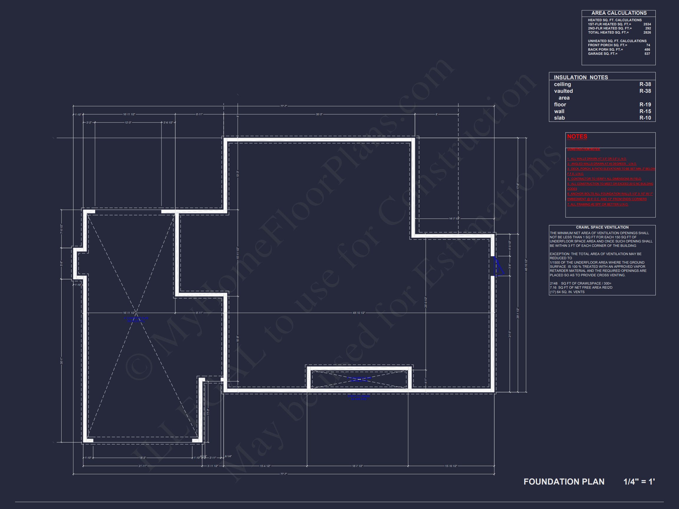 Modern Barn Style house Plan with 3 Bedrooms,2.5 Bath,CAD Designs