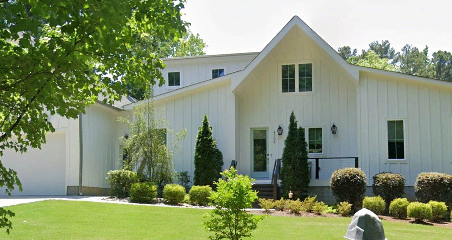 Modern Barn Style house Plan with 3 Bedrooms, 2.5 Bath, CAD Designs