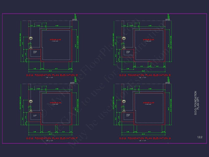 Modern CAD house Plan: 2-Story Floor Plan with Brick Design